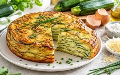 Recette du gâteau invisible aux courgettes