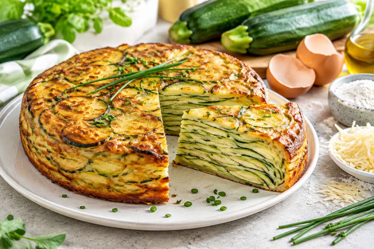 Recette du gâteau invisible aux courgettes
