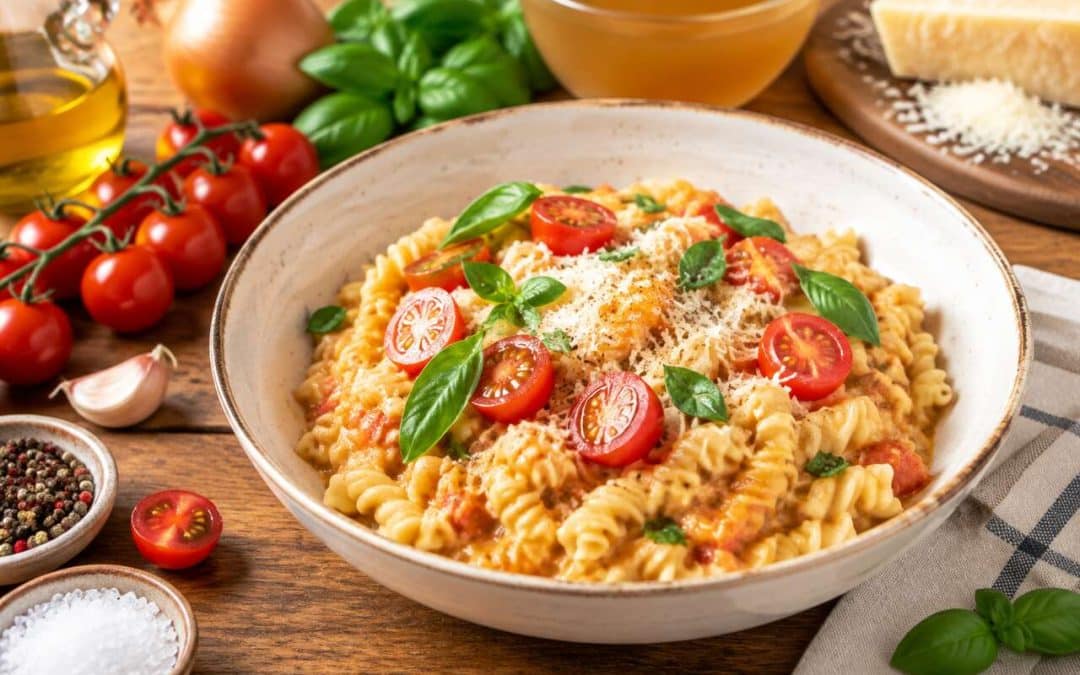 Recette facile de pastasotto aux tomates cerises
