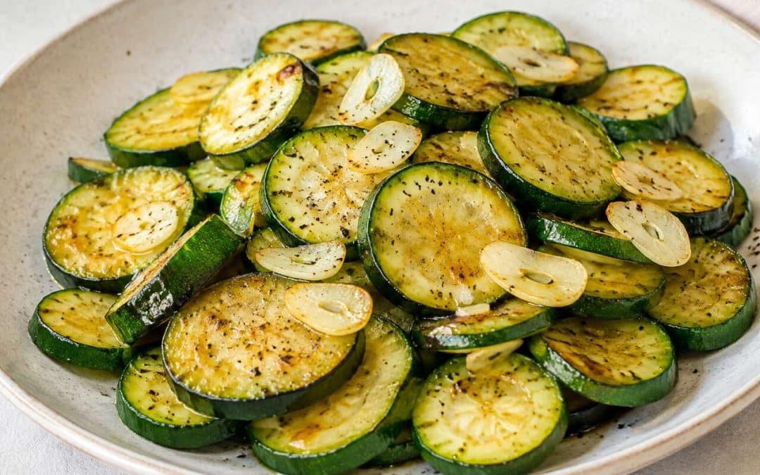 Recette facile de courgettes poêlées à congeler