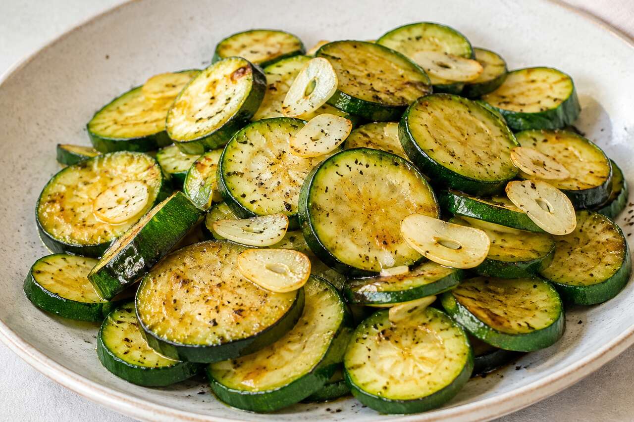 Recette facile de courgettes poêlées à congeler