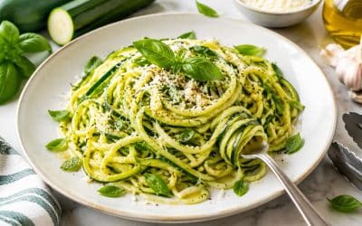 Recette facile de spaghetti de courgettes