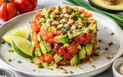 Recette facile de tartare de tomates et avocats