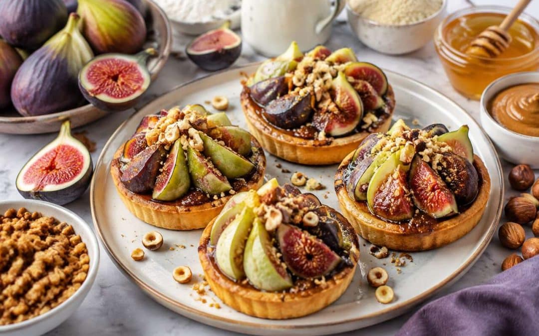 Tartelettes aux figues et praliné de Thierry Mulhaupt