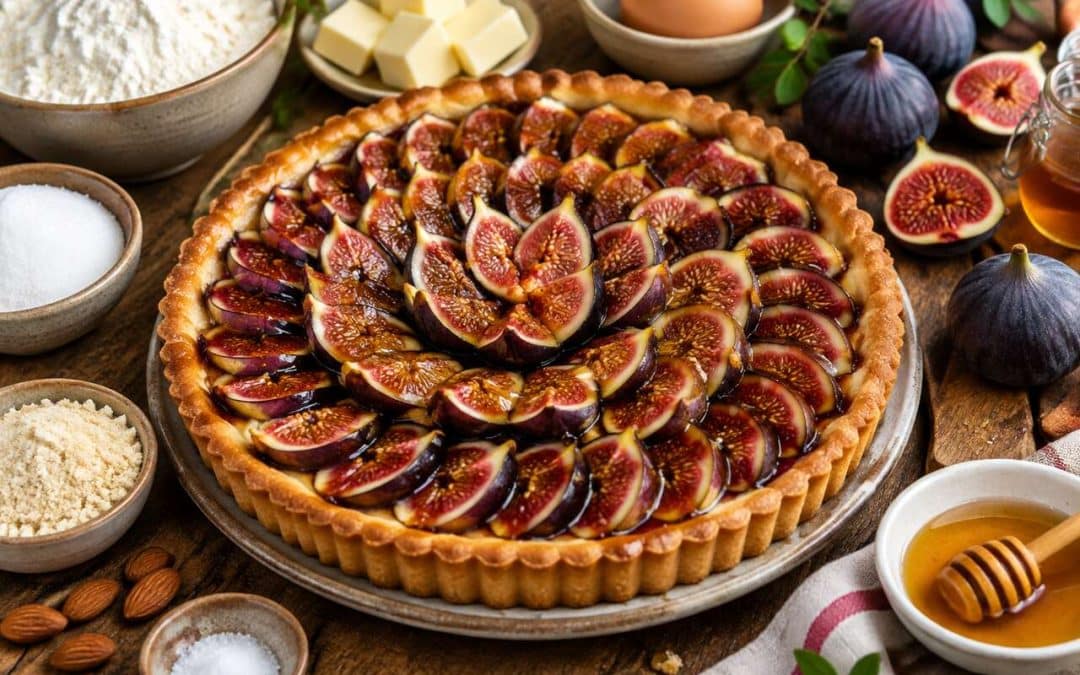 Recette de tarte aux figues