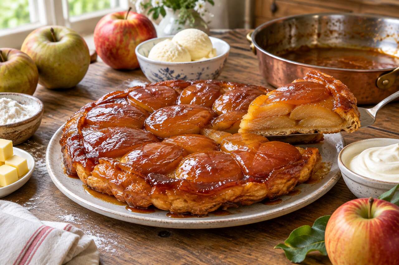 La meilleure recette de tarte tatin