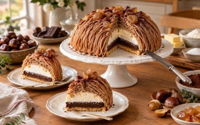 Mont-blanc à la crème de marrons et au chocolat de Cyril Lignac : la recette gourmande