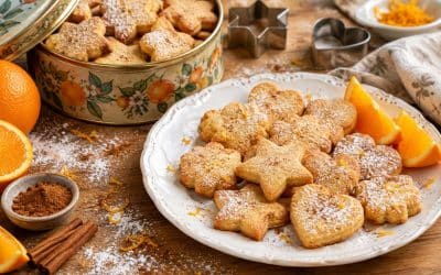Recette de sablés à l’orange et à la cannelle