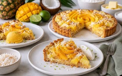 Recette facile de tarte exotique