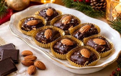 Recette de chocolats de Noël pas chers aux amandes