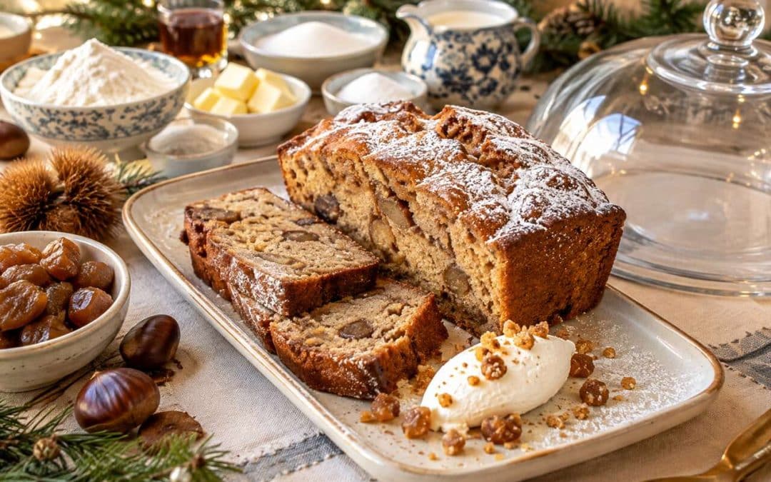 Recette du cake aux marrons glacés