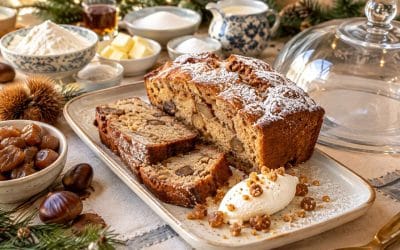 Recette du cake aux marrons glacés