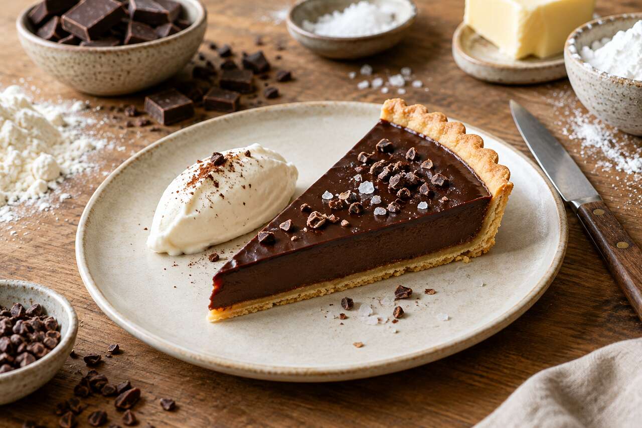 Recette de tarte au chocolat au Thermomix
