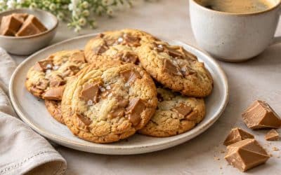 Recette de sablés au chocolat Dulcey