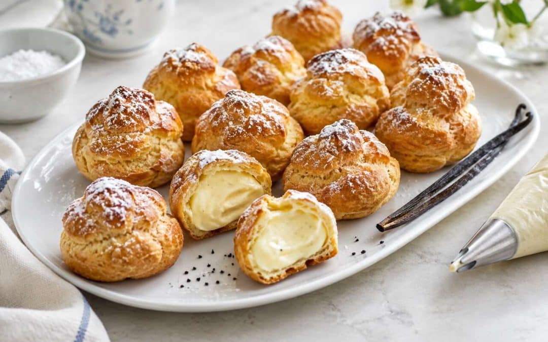 Recette de petits choux à la vanille