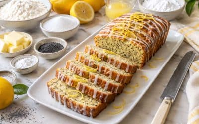 Recette du cake citron pavot de Nicolas Bernardé