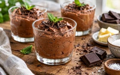 Recette facile de mousse au chocolat