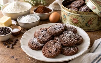 Recette de petits sablés au chocolat
