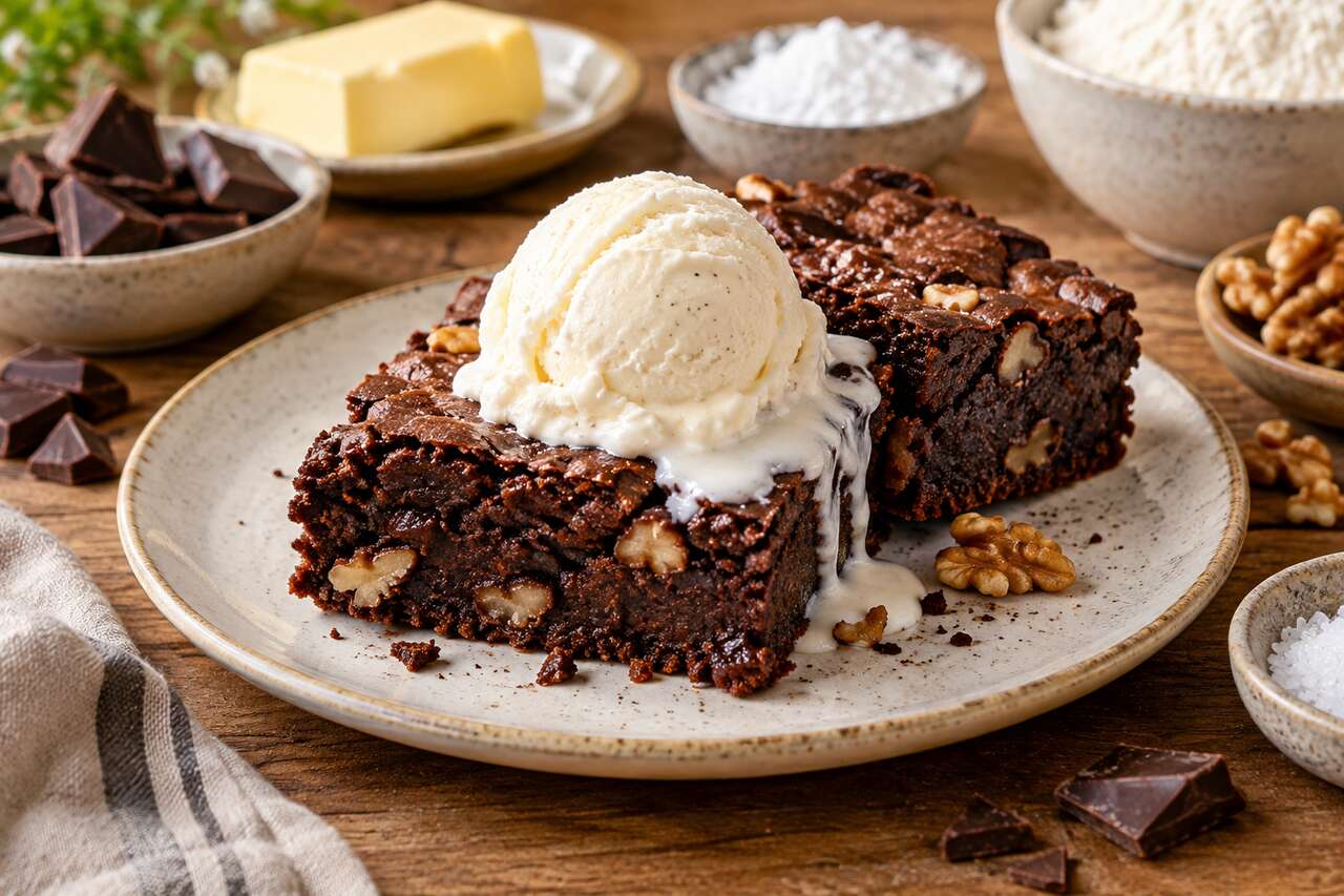 Recette du brownie au chocolat cuit à la poêle