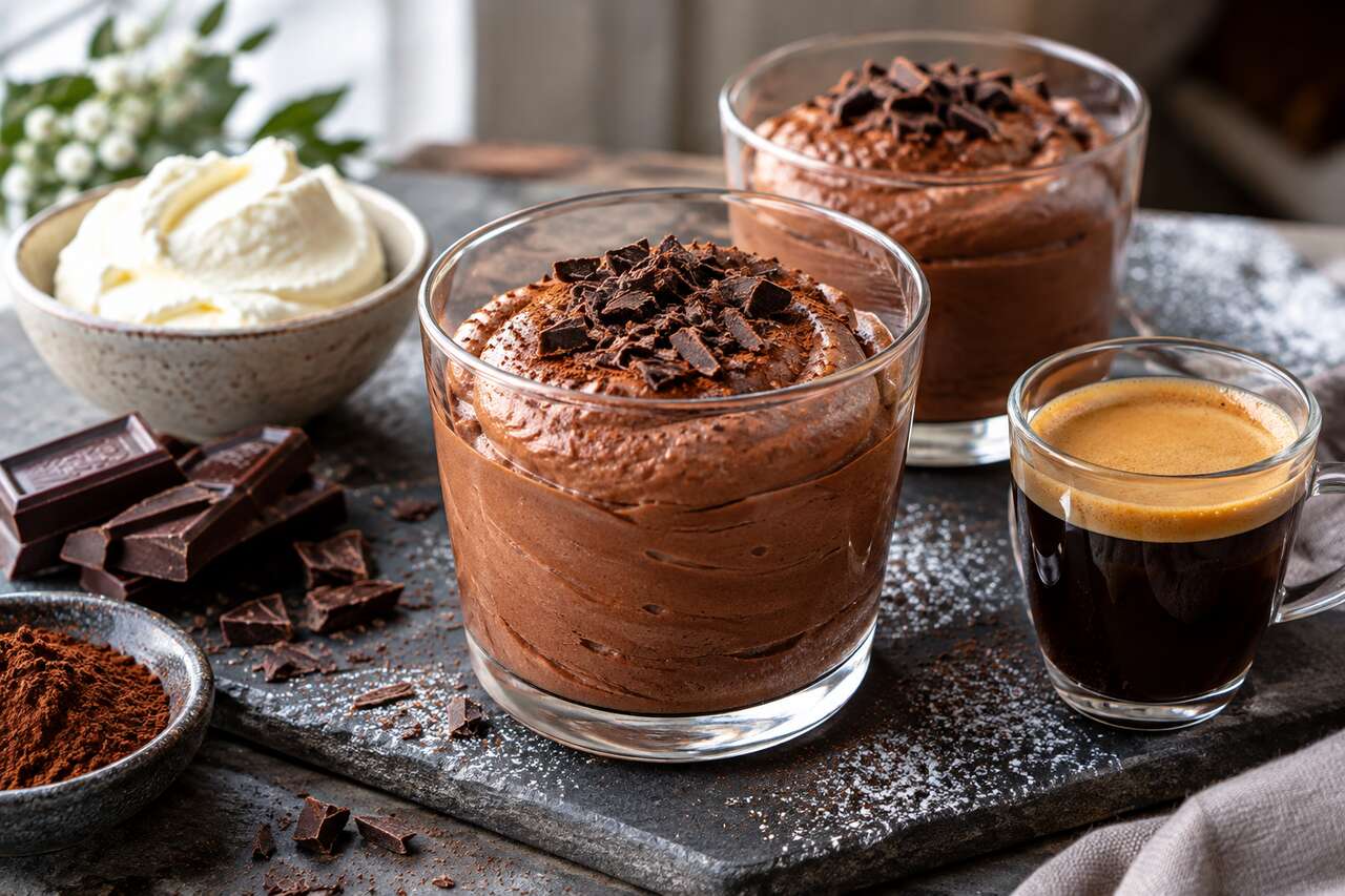 Mousse au chocolat à la mascarpone : la recette ultra crémeuse
