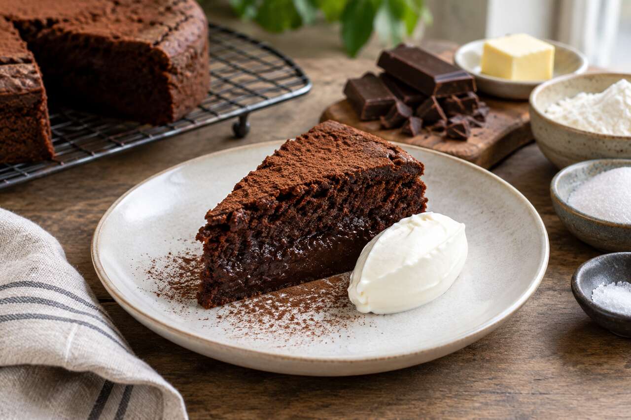 Recette du gâteau au chocolat simplissime